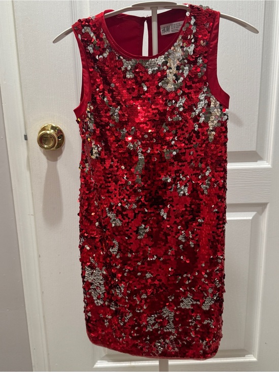 H&M Other - H&M Red Sequin Girls Sleeveless Dress- $14